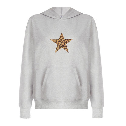 Star cheetah Hoodie