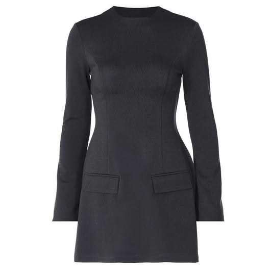 Long Sleeve Form Fitting Mini Dress