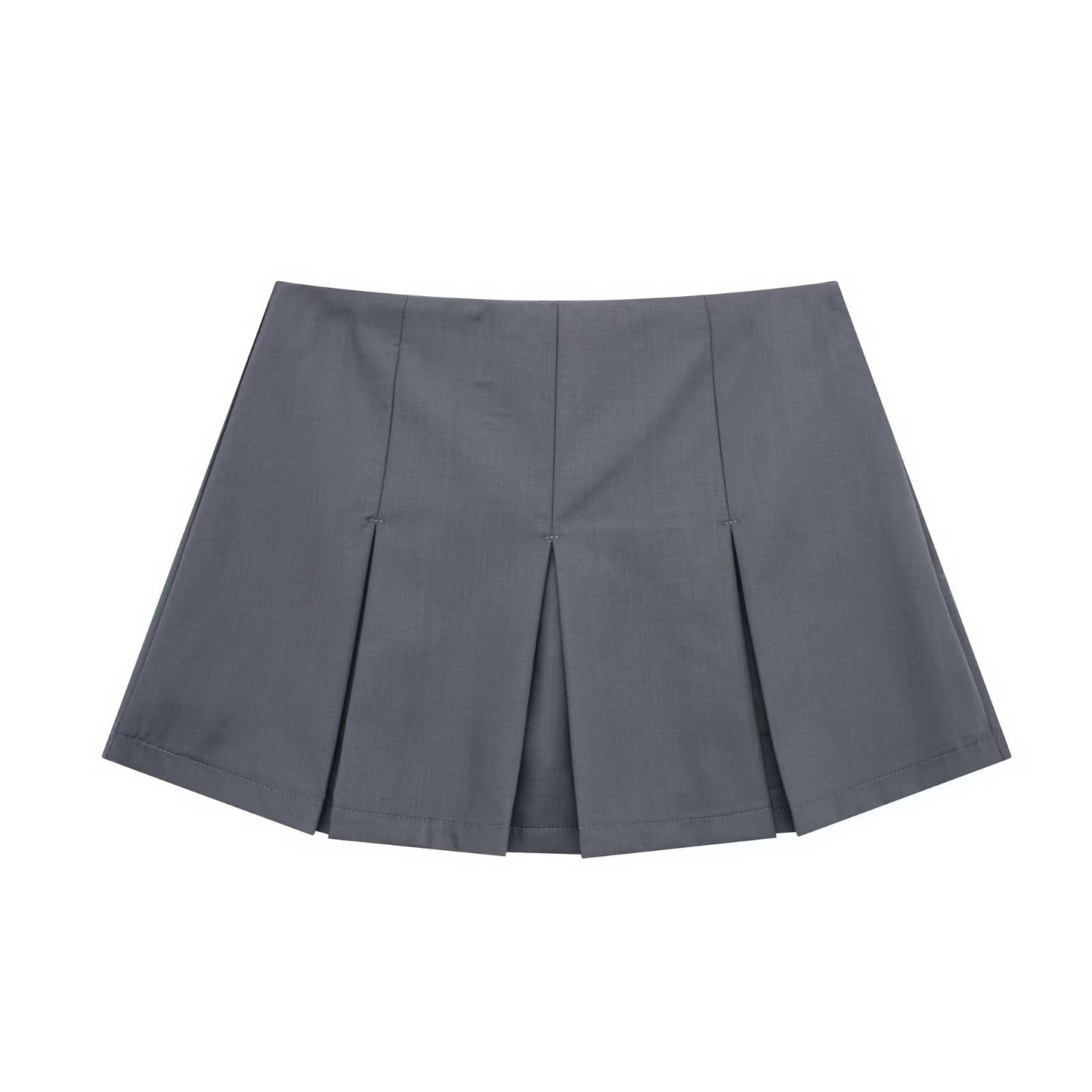 High Waist Mini Pleated Skirt