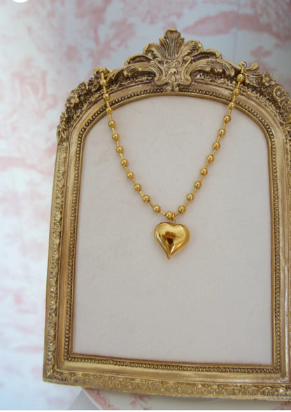 Love Necklace 18k Gold