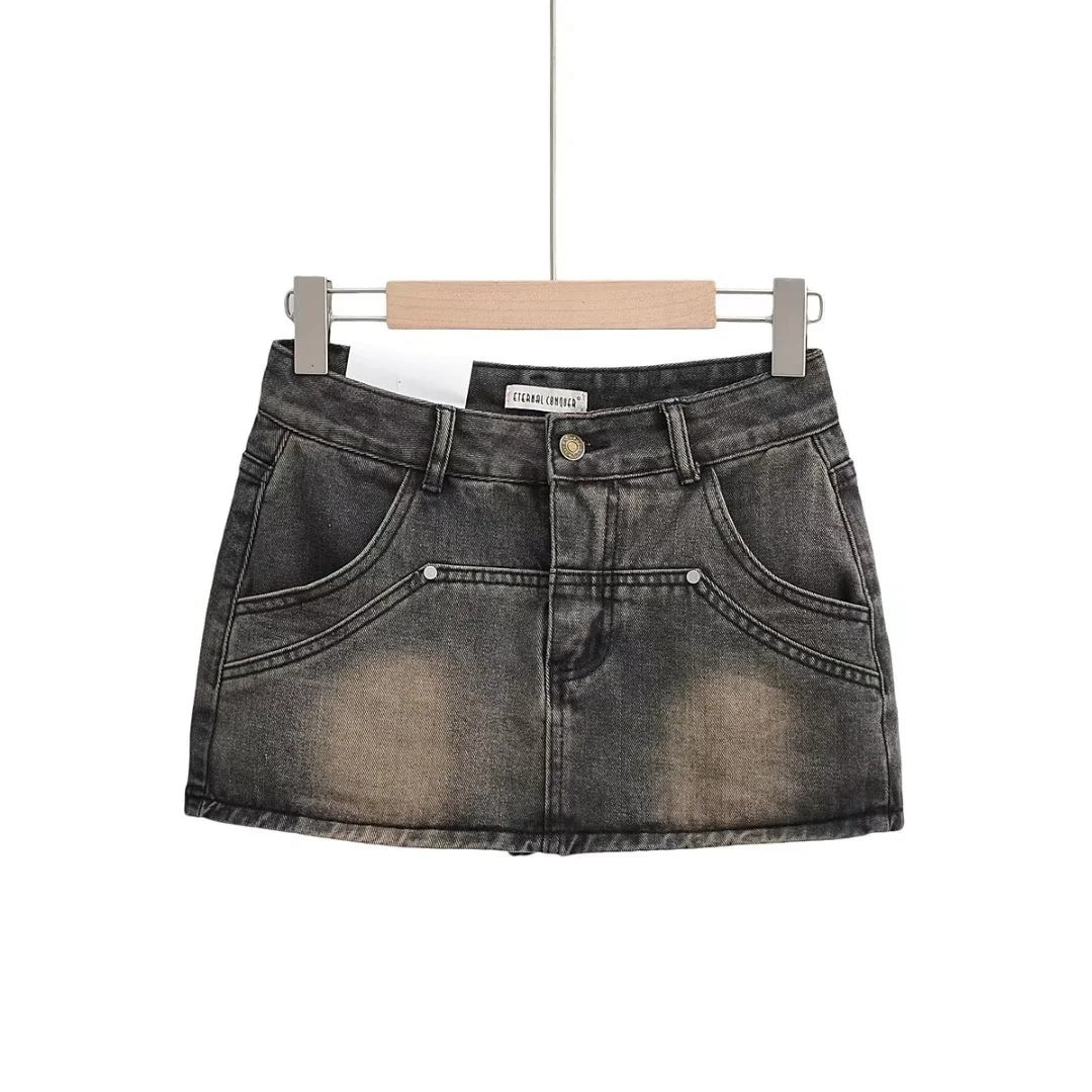 High Waist Mini Skirt