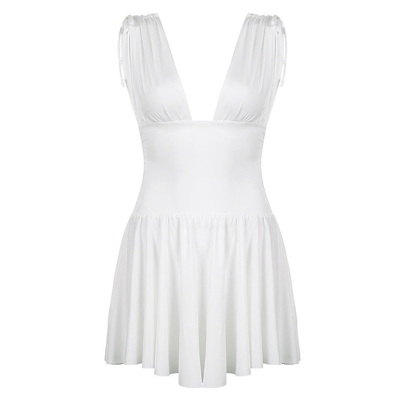 Summer Perfection Ruched Mini Dress