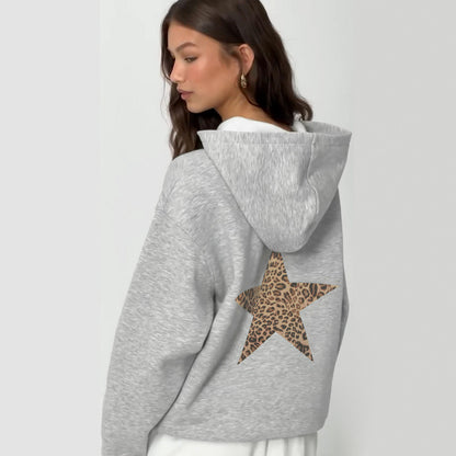 Star cheetah Hoodie