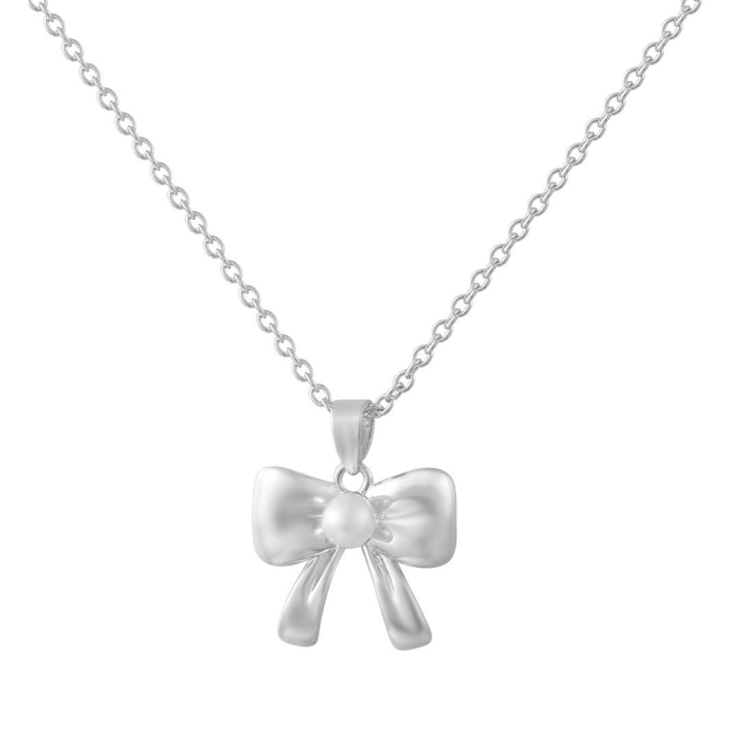 Bow Necklace & Earrings