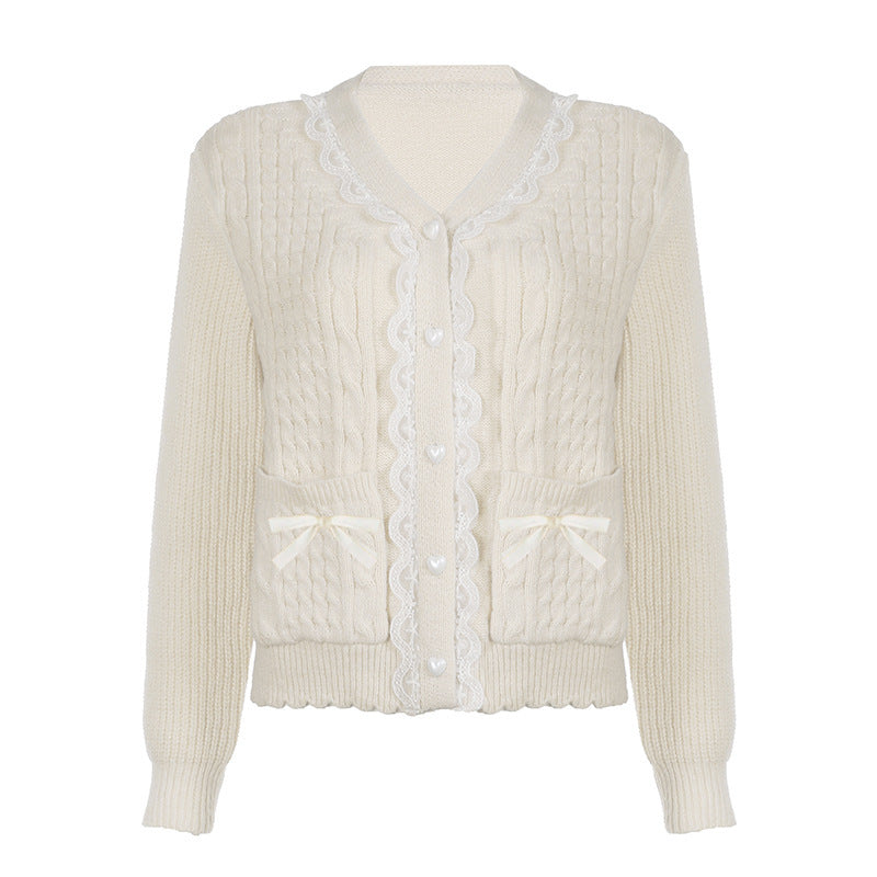 French Style Lace Sweater