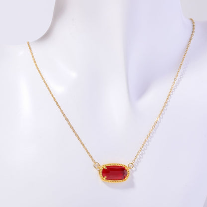 Inspired Birthstone Necklace