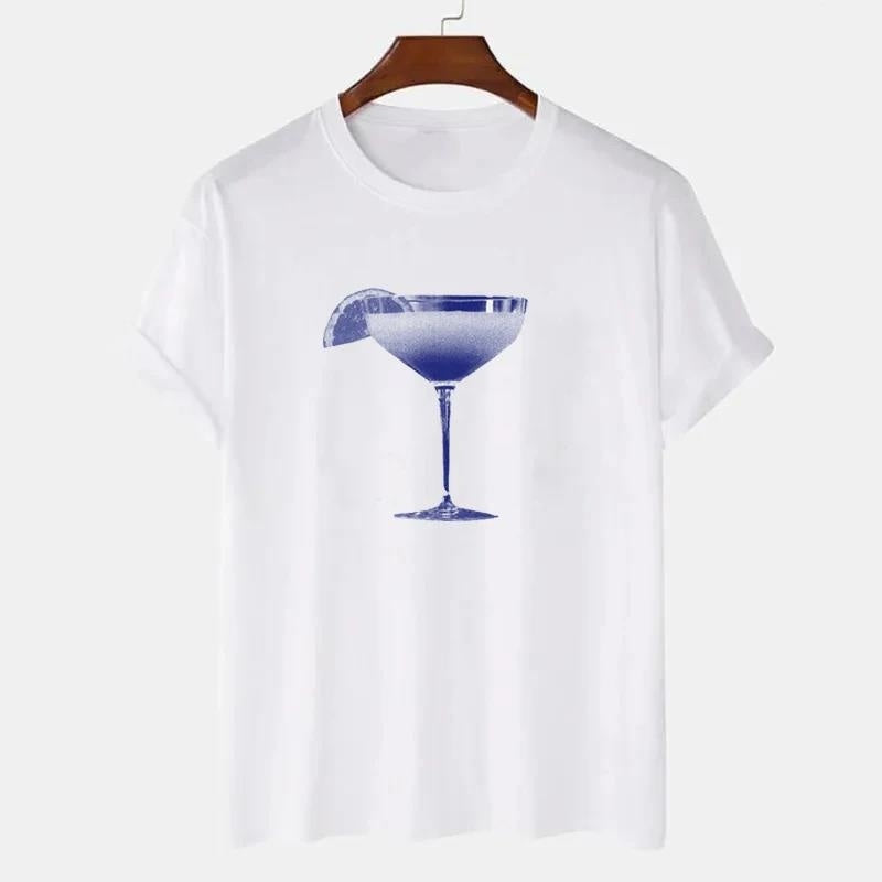 Cocktail Glass Graphic Tee