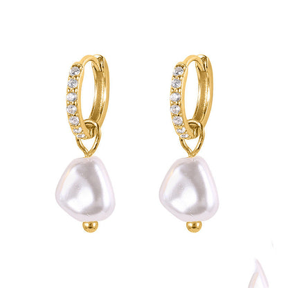 Baroque Pearl Earrings