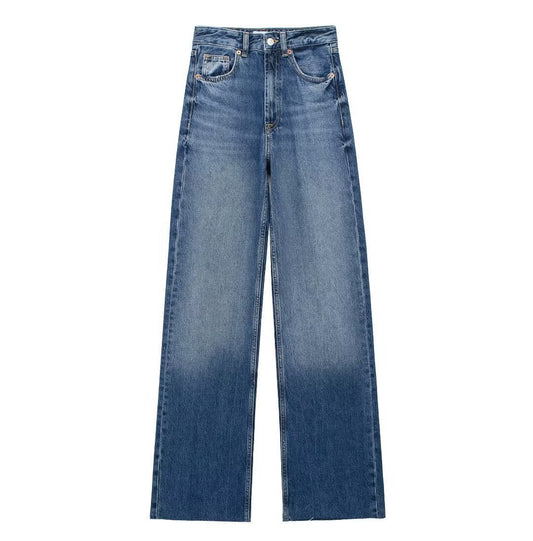 Wide Legs Denim Jeans