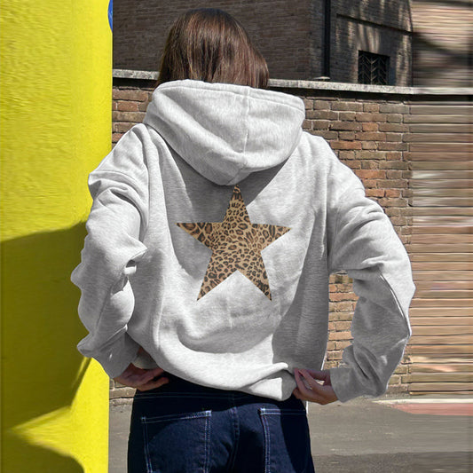 Star cheetah Hoodie