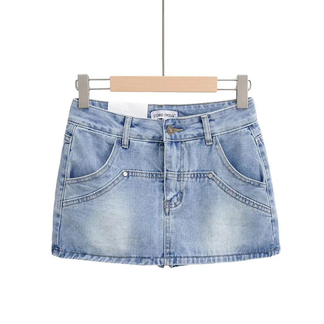 High Waist Mini Skirt