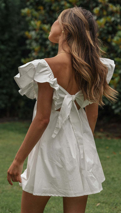 Lia Mini Ruffle Dress