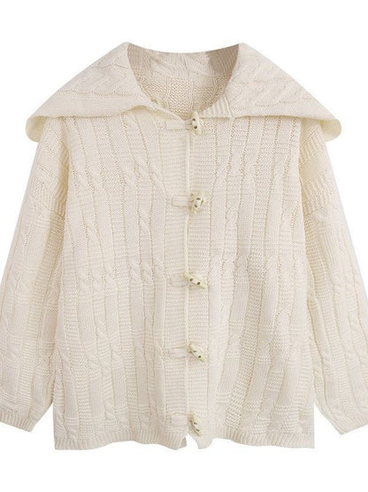 Genevieve Knit Cardigan Button Up