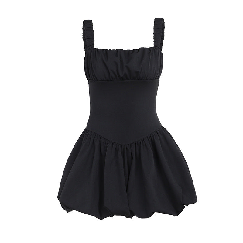 French Mini Pleated Dress